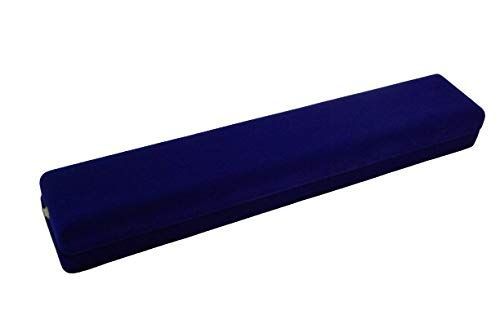 【特価商品】化粧箱 収納 ブルー ボックス 青 ジュエリーケース 大切なジュエリーの保管 ベロア風 ネックレスケース