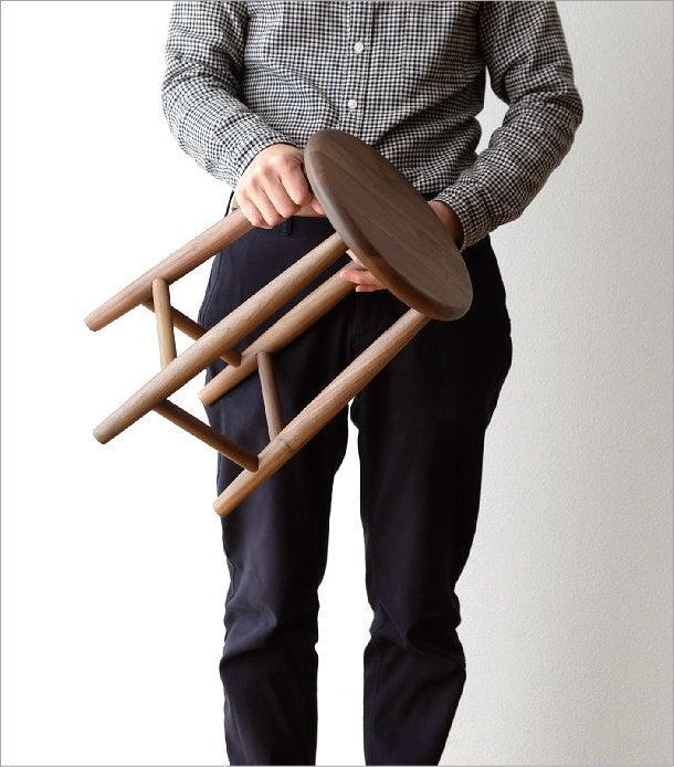 引き取りお値引き】宮武製作所 木製スツール 天然木 引き取りお値引き