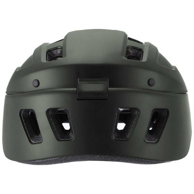 未開梱 イオンスポーツ 自転車用ヘルメット ZEROFIT VESK ゼロフィット ベスク Mサイズ 54～57cm ダークグリーン ZHEZD-4 BRIGHTFACE_UK