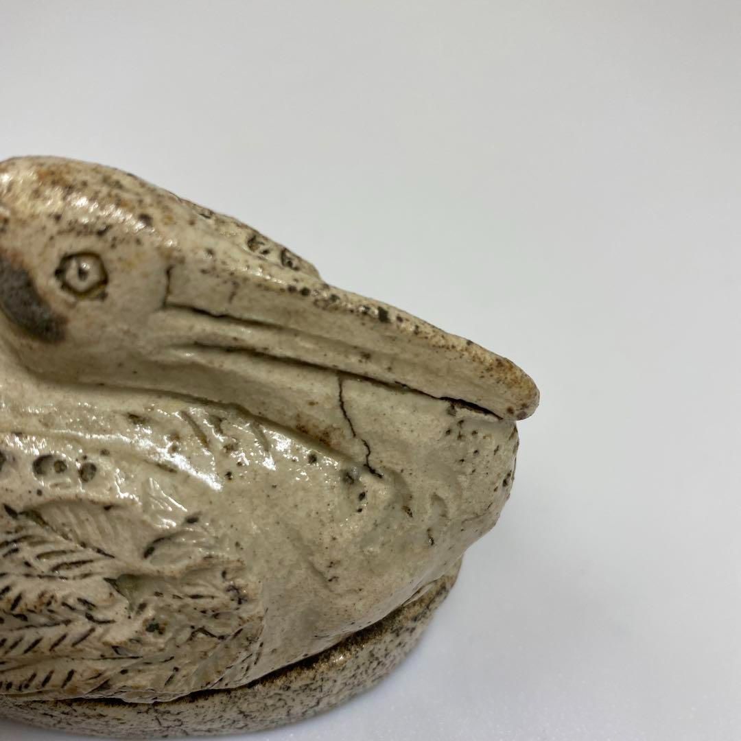 萬延元年献上品 古志野鶴香合