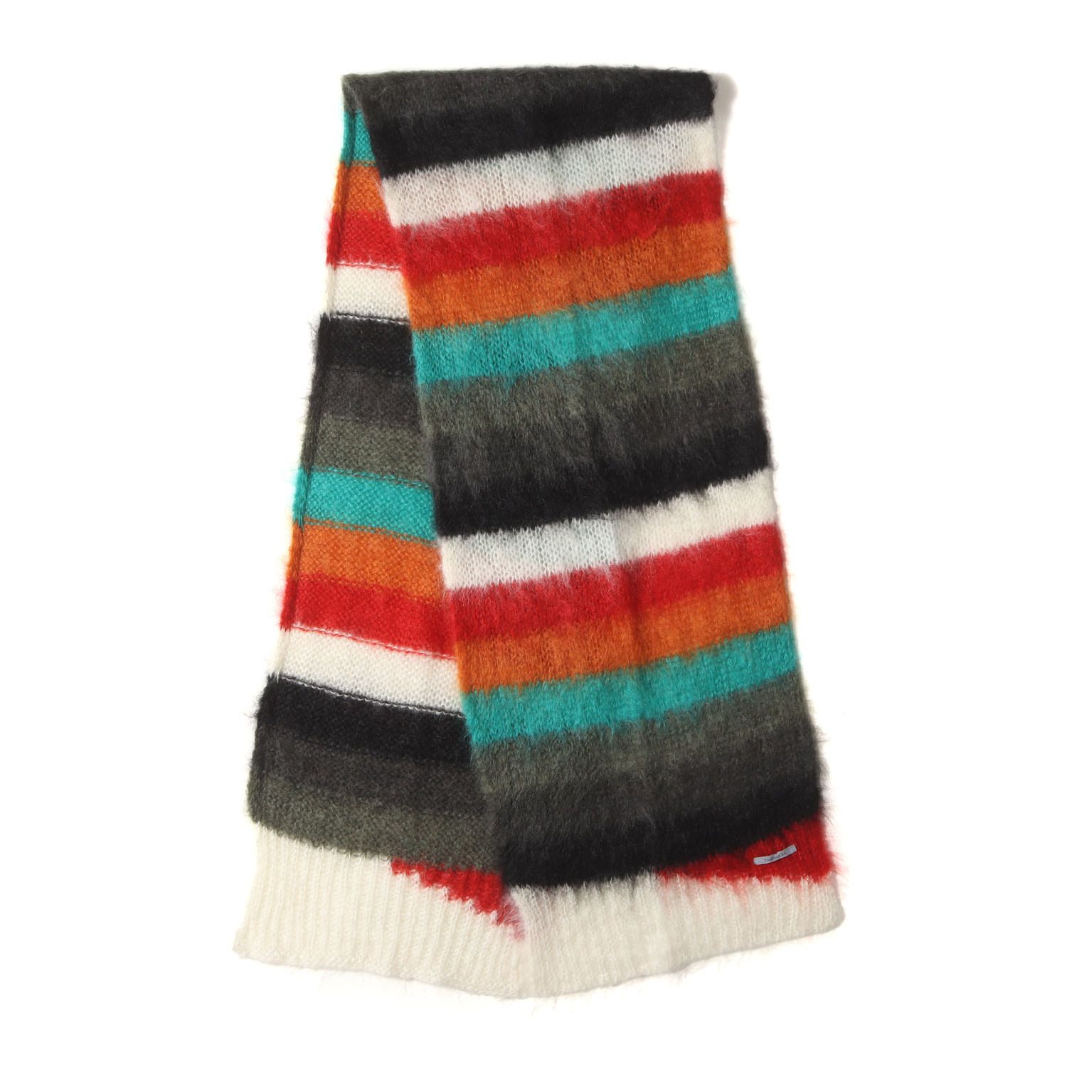 fragment design フラグメント デザイン MONCLER 安藤大 fragment D.A. モヘヤニット マフラー | マルチカラー | コラボ ファッション アイテム 小物 雑貨 メンズ