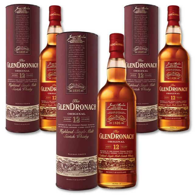 The スコッチ 700mlの通信販売 12年 グレンドロナック 3本セット 12年 Glendronach ウイスキー