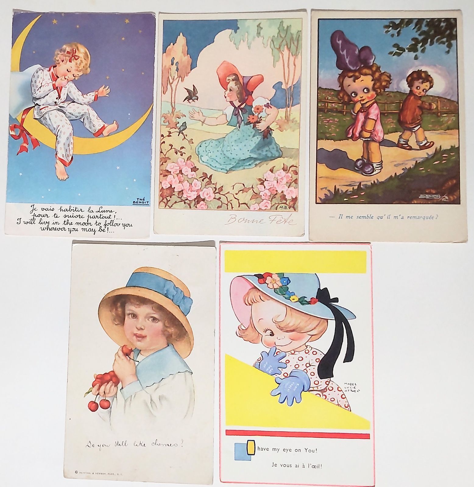 わ*め様 18枚! フランス アンティーク ポストカード ビンテージ まとめ