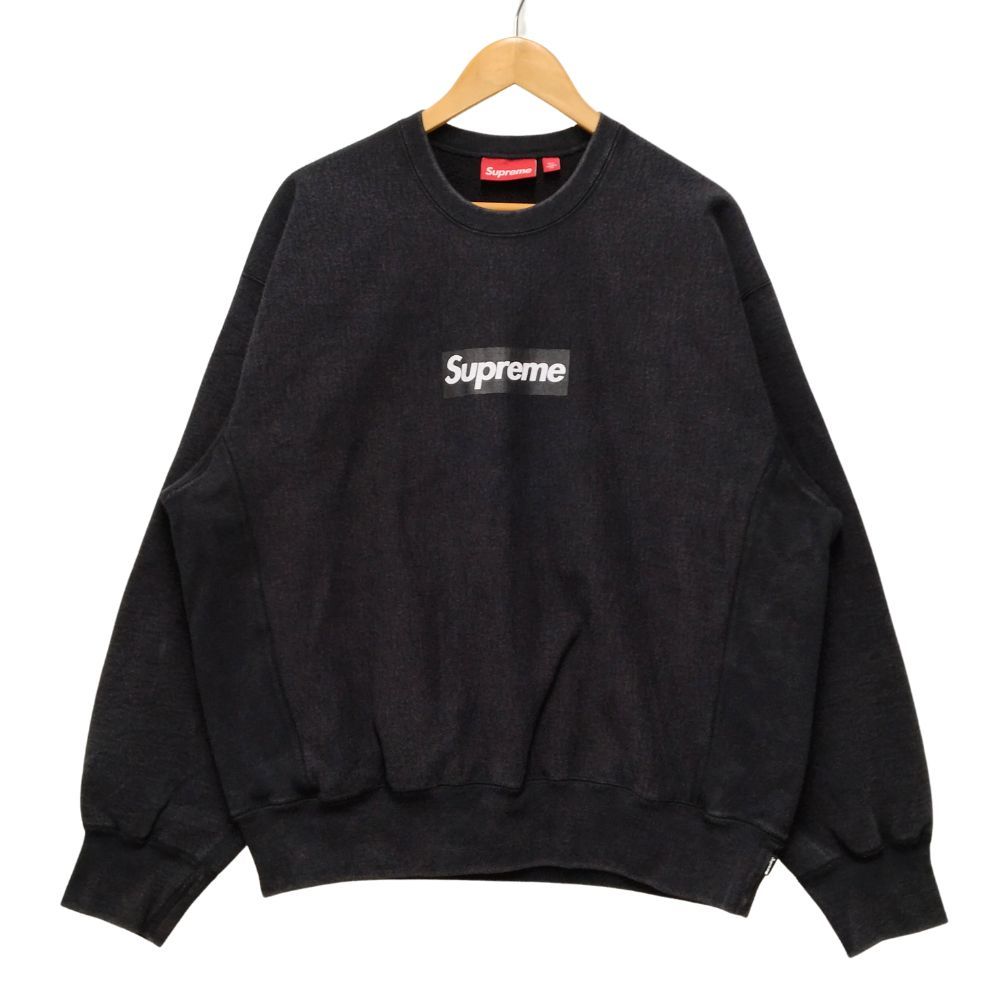 SUPREME シュプリーム 25SS Washed Box Logo Crewneck SUPREME シュプリーム 25SS Washed Box Logo Crewneck
