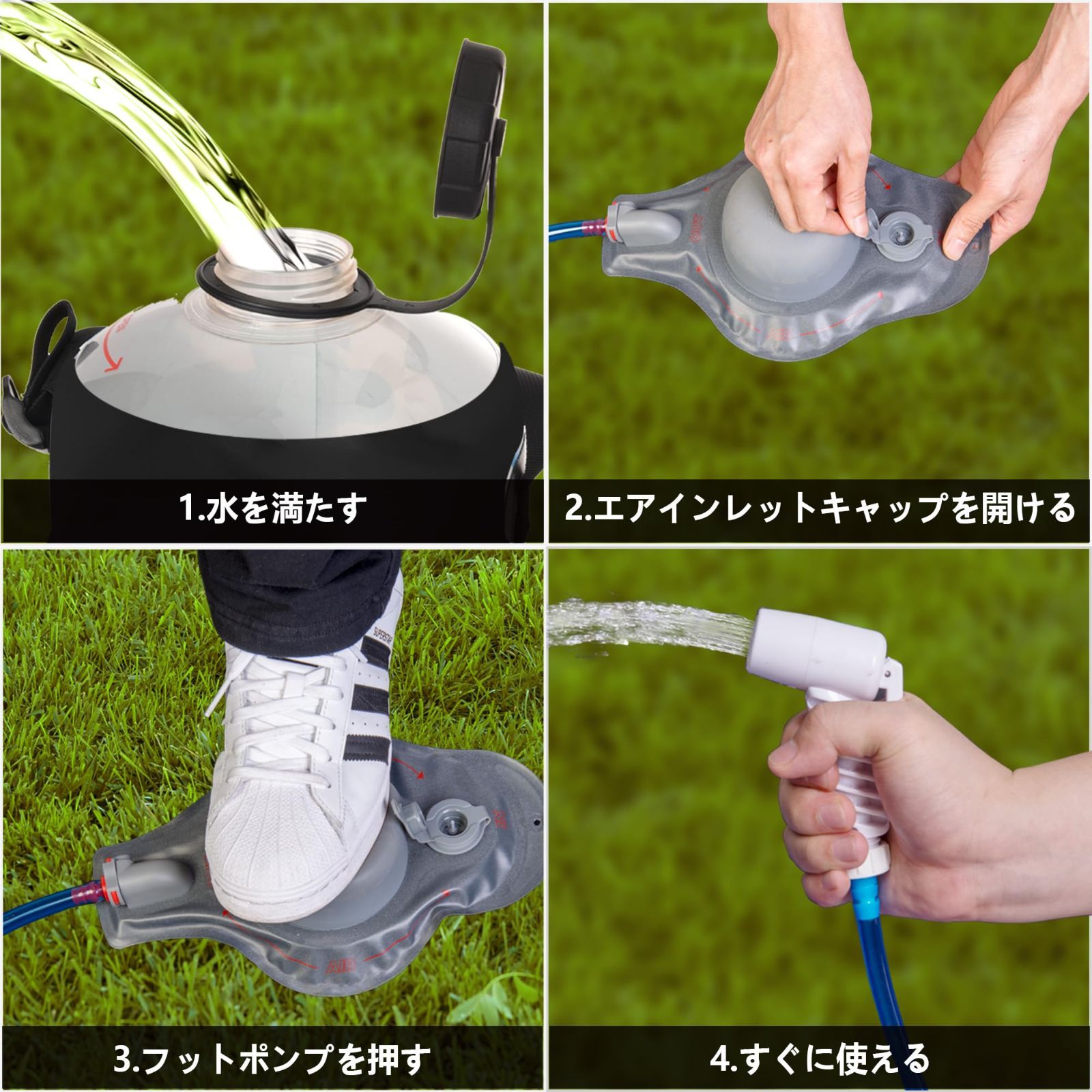 ソーラー防水 キャンプ用アクセサリー