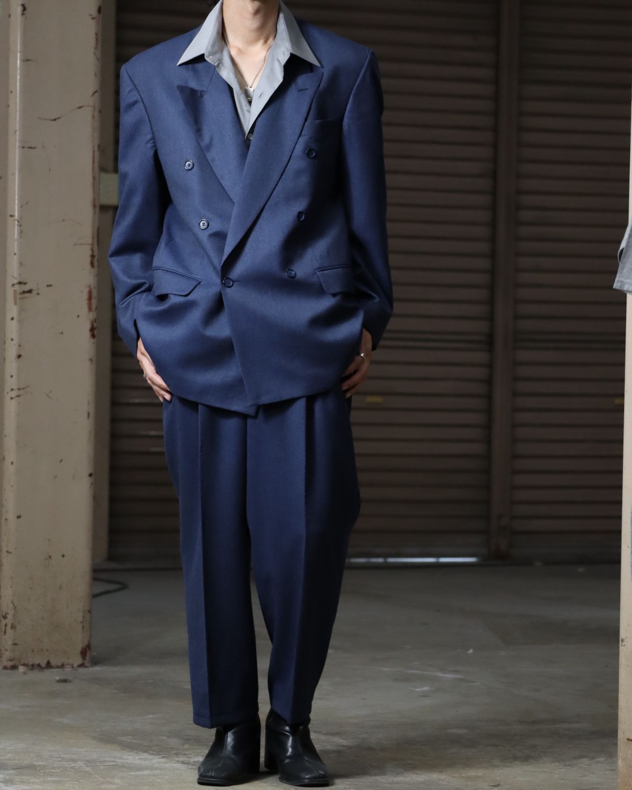 vintage set up ヴィンテージ セットアップ　昭和レトロ　紳士スーツ vintage double set up ビンテージ ダブル セットアップ