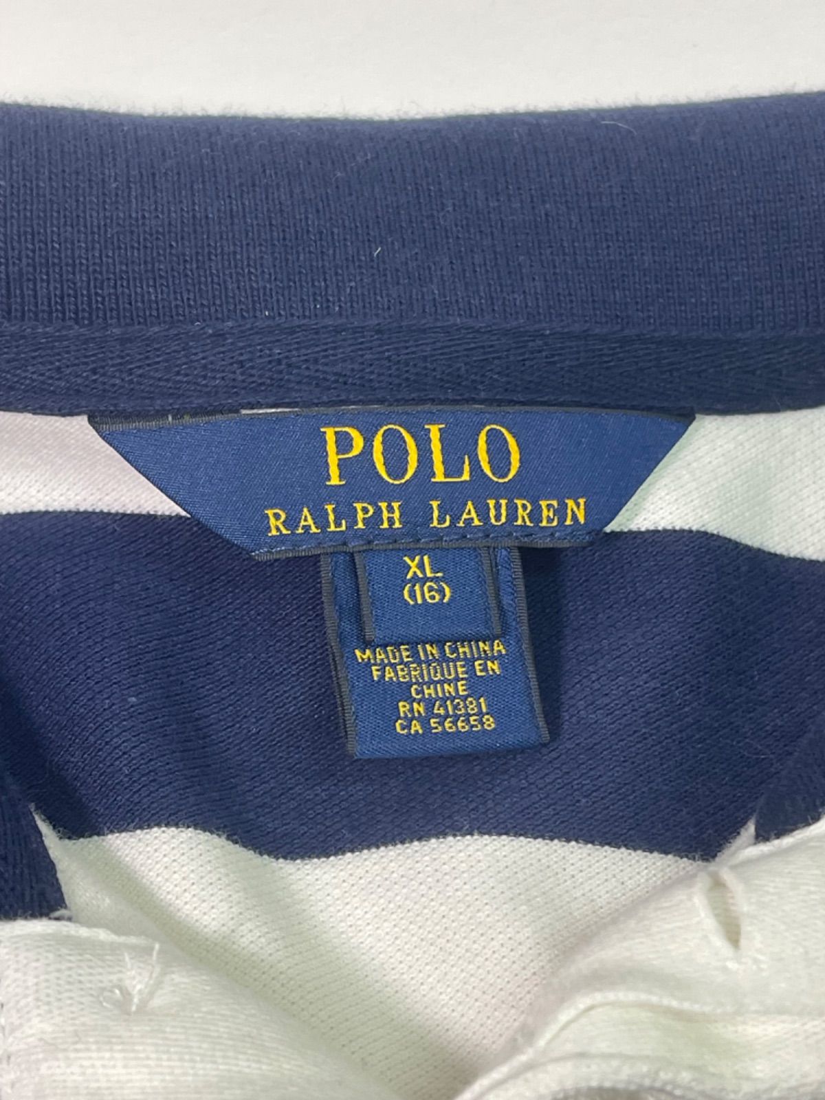 Polo Ralph Lauren ポロラルフローレン キッズ ボーダーTシャツ XL 16