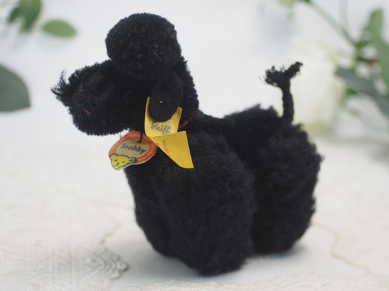 送料無料☆シュタイフ☆Poodle Snobby 10cm オールID's完品