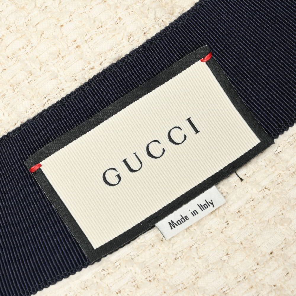 未使用級★GUCCI★シェリーライン★おリボン付きワンピース★ GUCCI シェリーライン Vネック ワンピース - メルカリ