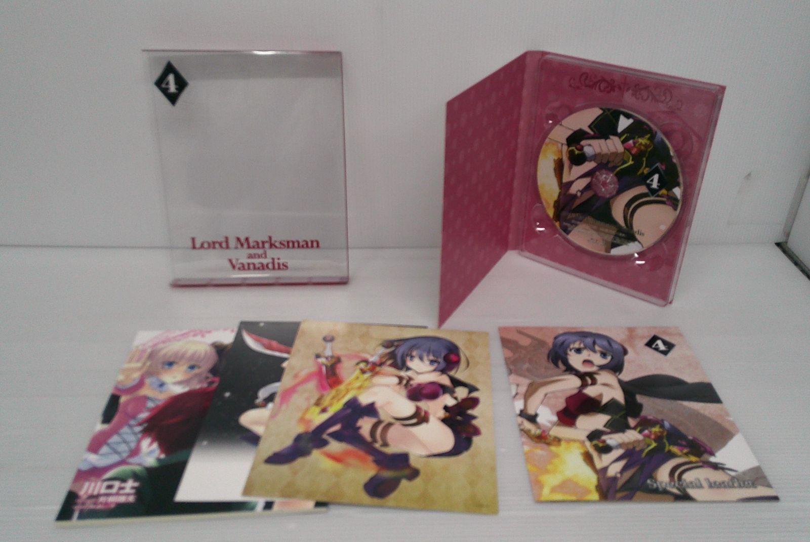 開封品】魔弾の王と戦姫 初回生産版 BOX*2付き全6巻セット Blu-ray