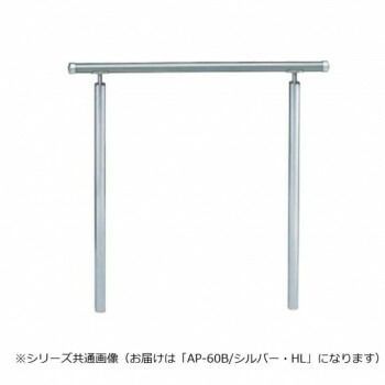 シロクマ アプローチ手すり B シルバー|HL AP-60B 900mm