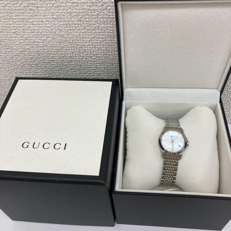 大得価 GUCCI時計 箱付き【未使用 新品】本物 高品質低価