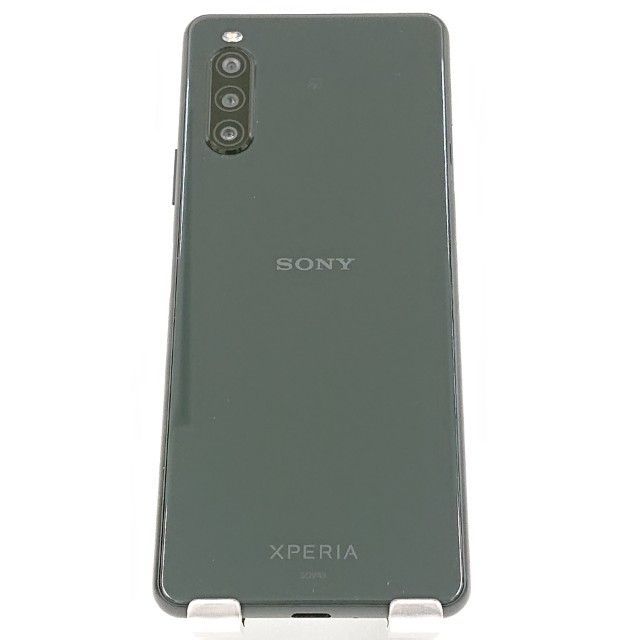 スマートフォン・携帯電話 Xperia 10 II SOV43 au ブラック 送料無料