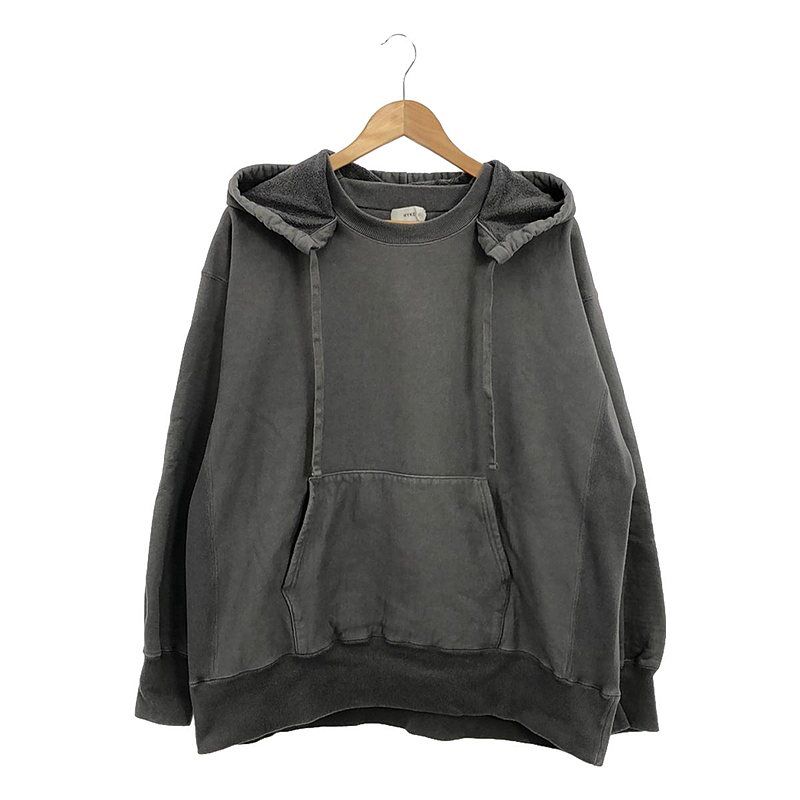 HYKE / ハイク | 2021AW | SWEAT HOODIE 後付け プルオーバーパーカー | 4 | グレー | メンズ HYKE / ハイク | 2021AW | SWEAT HOODIE 後付け プルオーバーパーカー