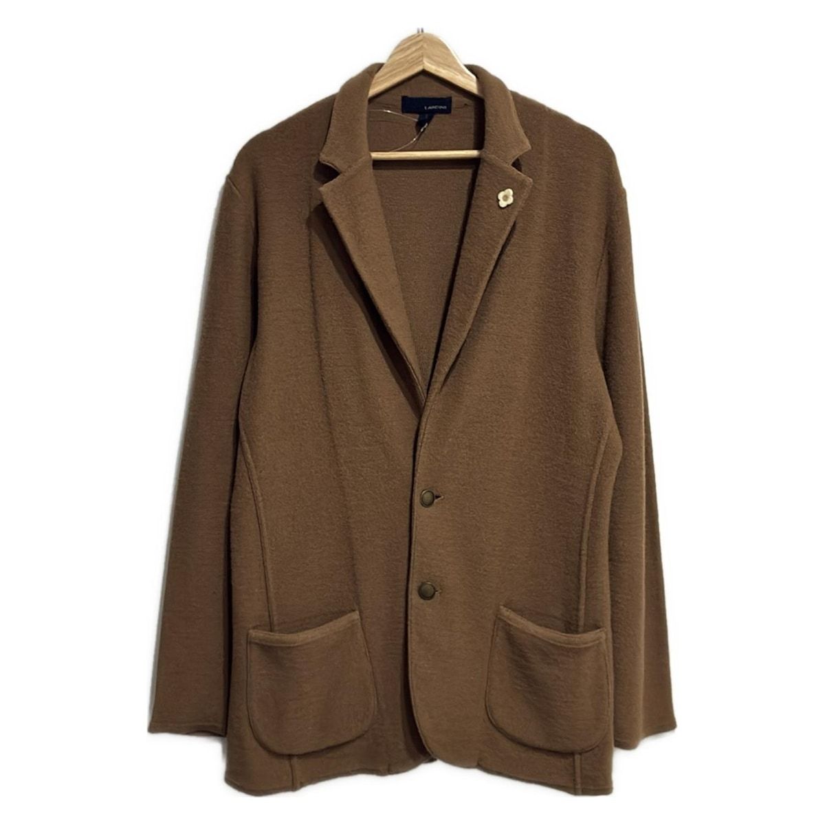 lardini ラルディーニ ジャケット サイズＬ L メンズ - ブラウン 長袖|ニット|春|秋