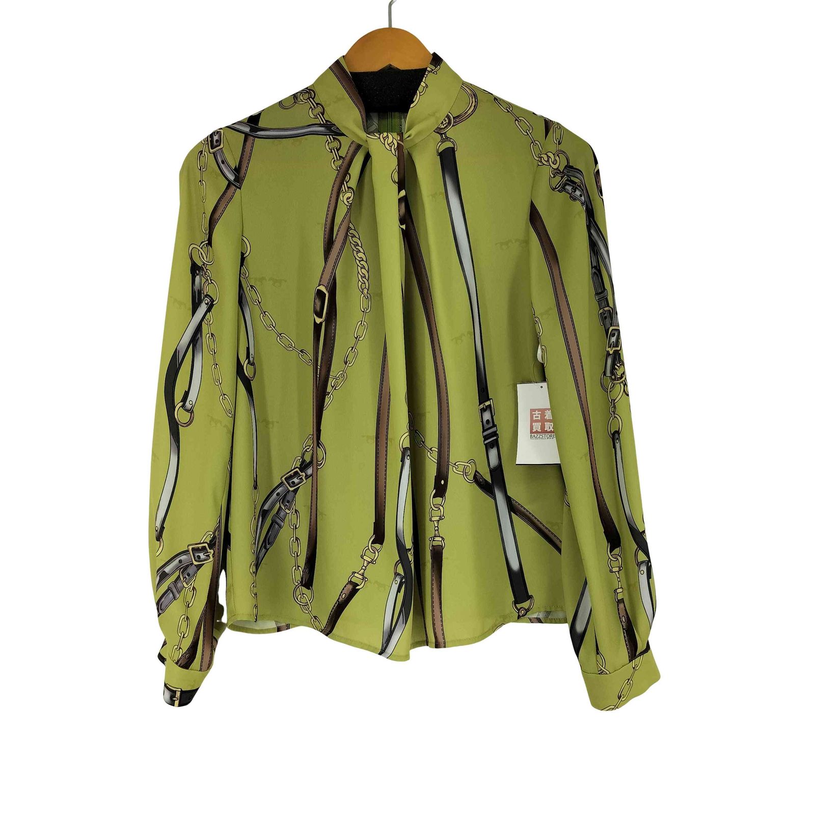 ピンキーアンドダイアン Pinky＆Dianne スカーフプリントブラウス