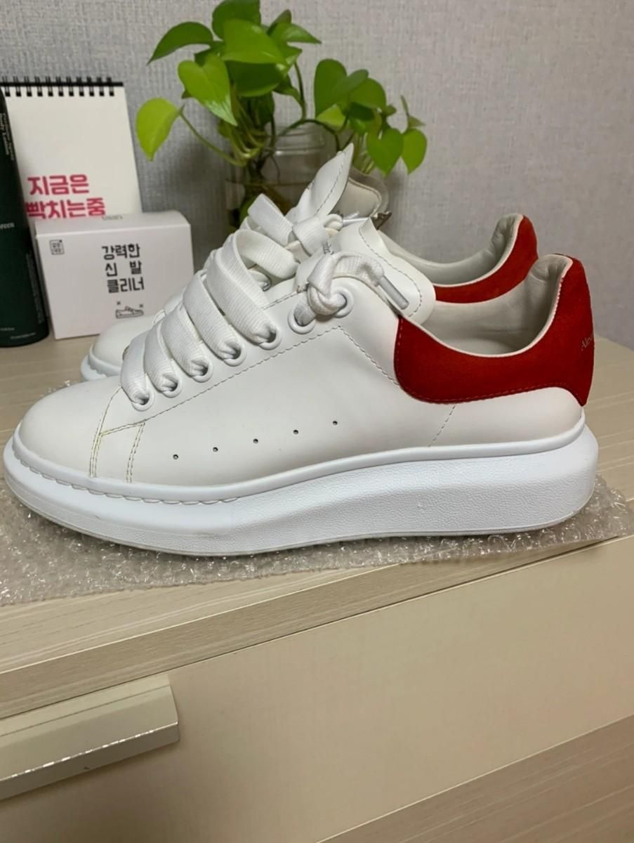 【雷市場（ポンジャン）商品韓国直送】alexander mcqueen(アレキサンダーマックイーン) オーバーソール レッド