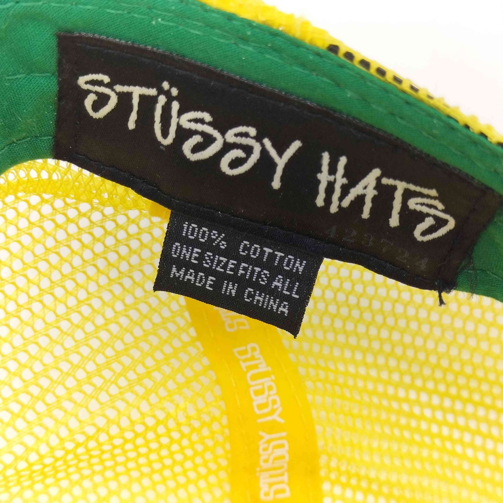 ステューシー Stussy 90-2000s OLD バイカラーメッシュキャップ メンズ