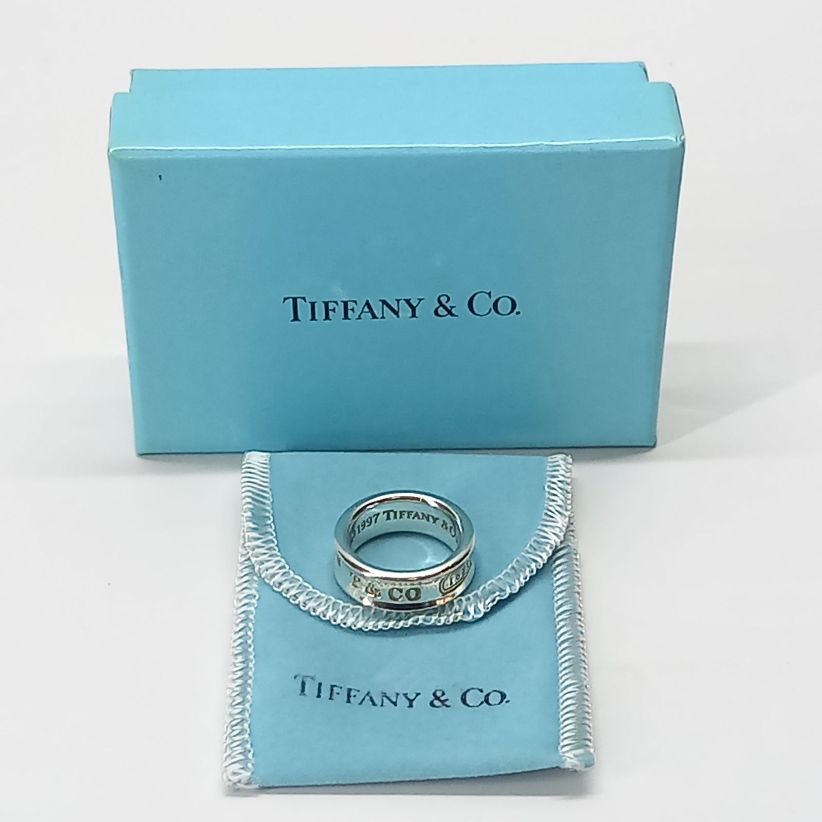 9号 7mm 1837 ナロー リング 925シルバー TIFFANY＆Co. ティファニー