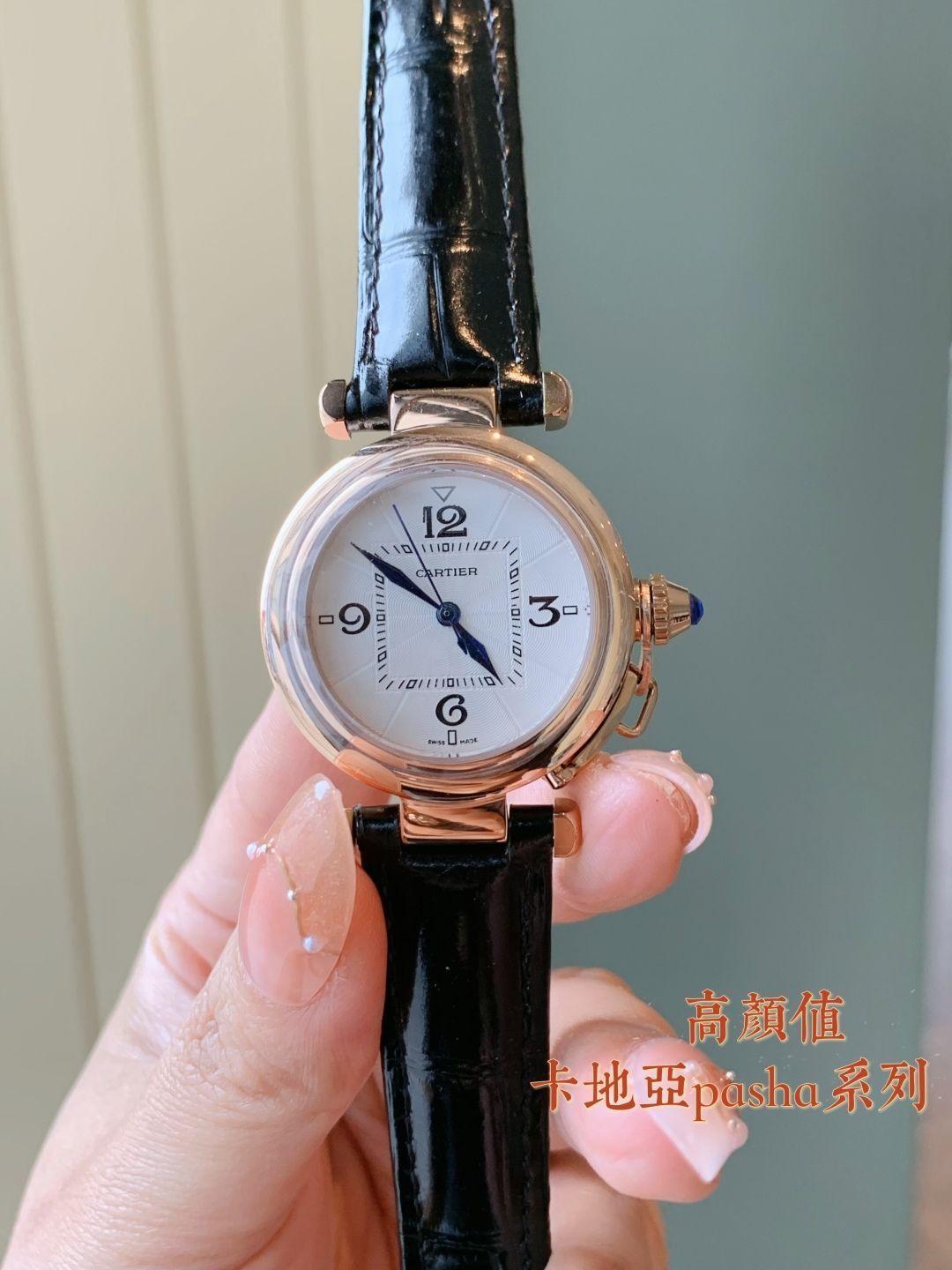 CARTIER カルティエ パシャ レディース腕時計 35mm｜クオーツ×イタリアンレザー｜ -MM輸入2