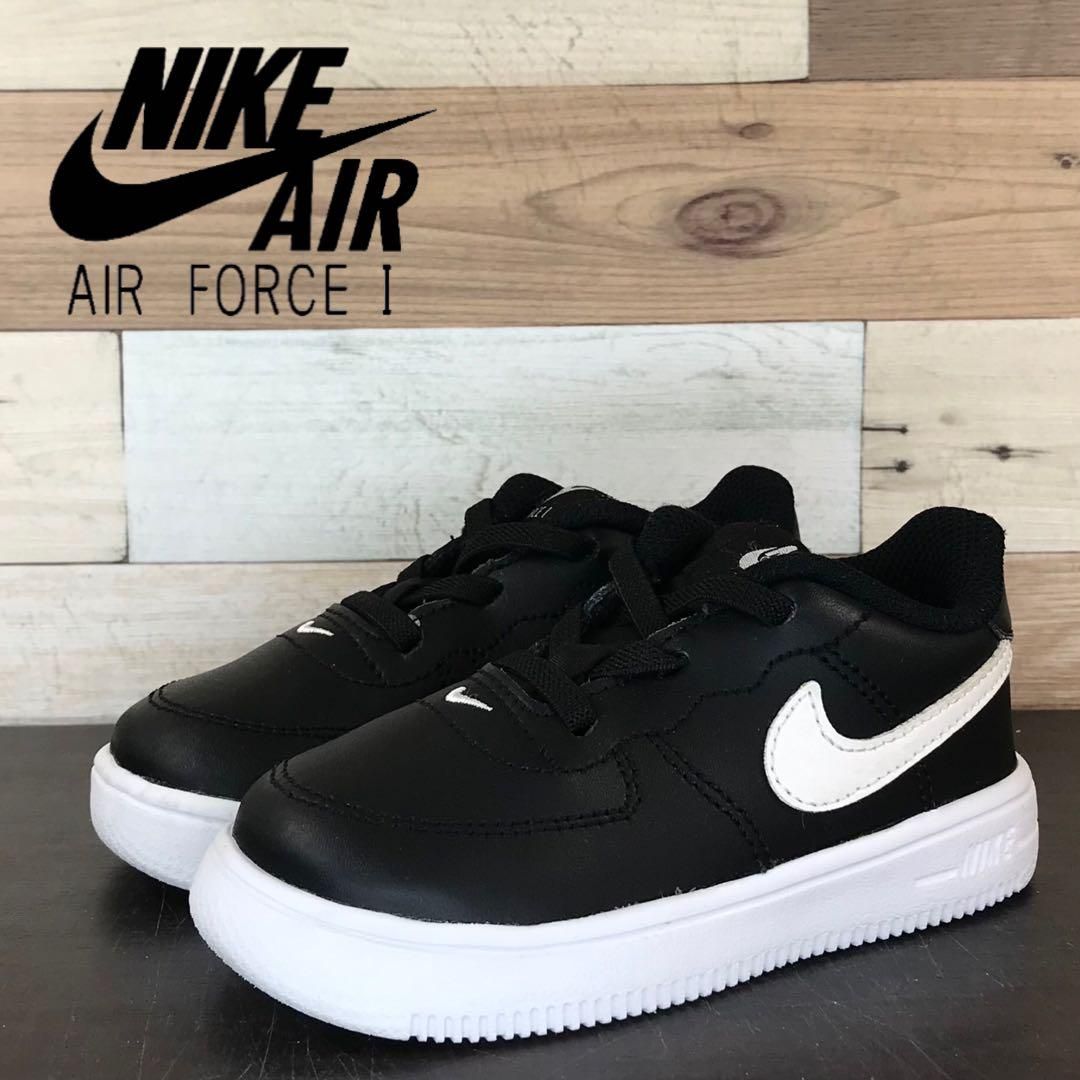 NIKE AIR FORCE 1 ナイキ エア フォース 1 ベビー BLACK ブラック 13cm U08445 905220-002