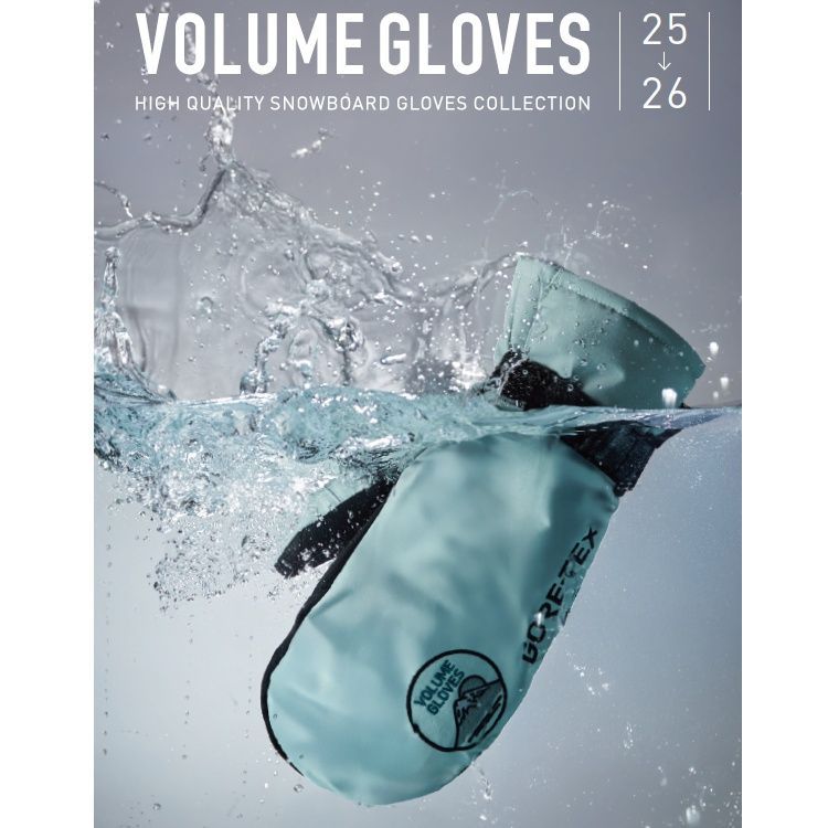 人気アイテムお得に購入！ VOLUME ボリューム GLOVES Standard Mitt Pro GORE-TEX ゴアテックス ミット プロ 2026 ヴォリューム スノーボードグローブ 防水グローブ 25-26 機能的な