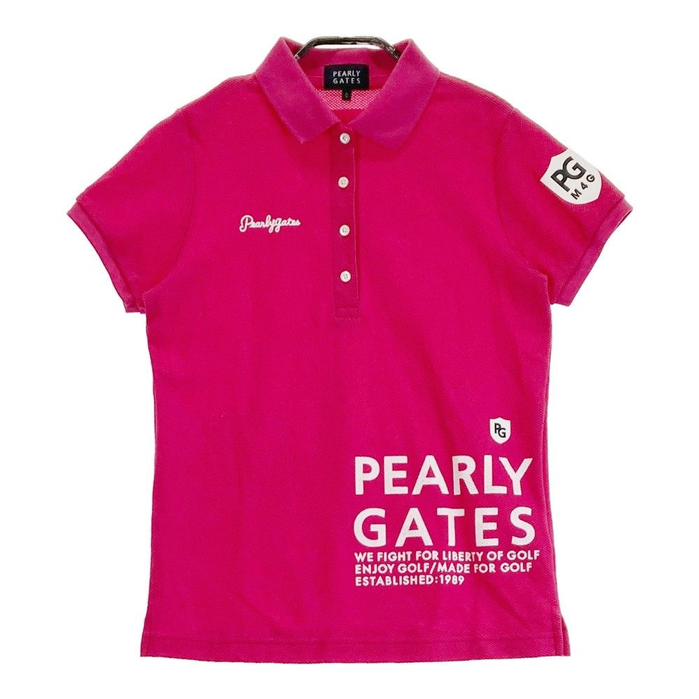 サイズ：0 PEARLY GATES パーリーゲイツ 2023年モデル 半袖