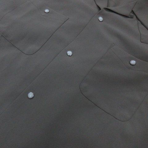 ニードルス ニードルズ Needles オープンカラー 半袖 シャツ S/S