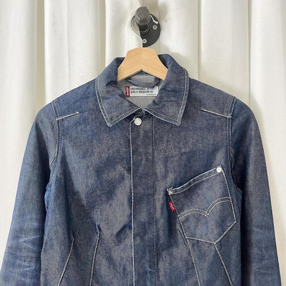 エンジニアードガーメンツ×Levi'sデニムジャケット エンジニアードガーメンツ×Levi'sデニムジャケット