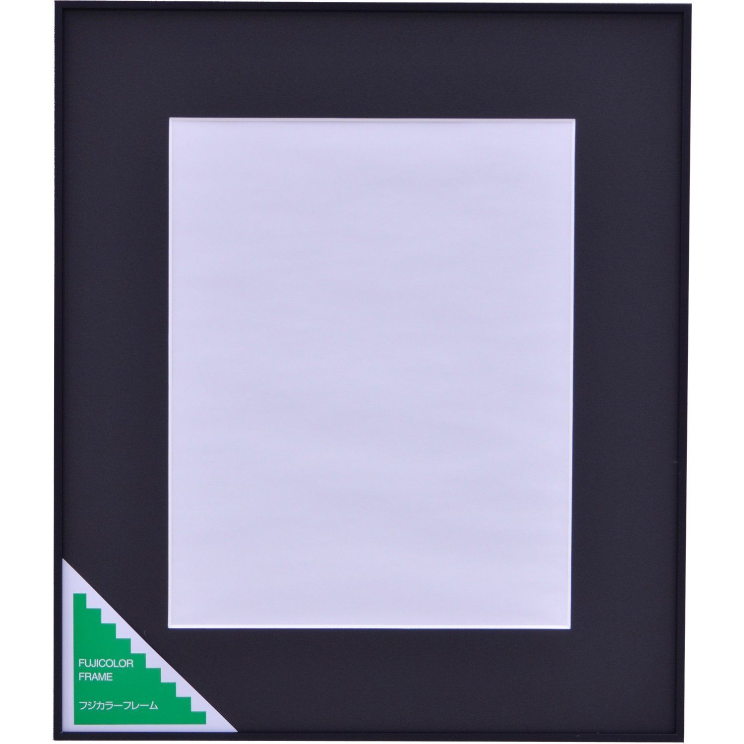 半切_単品 FUJICOLOR 額縁 A300 半切 アルミ ブラック 39681