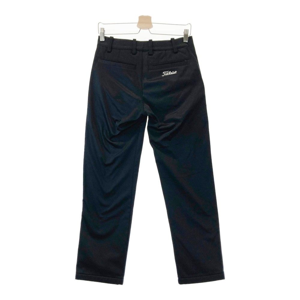 タイトリスト ゴルフパンツ 裏起毛 BLACK Sサイズ サイズ：S TITLEIST