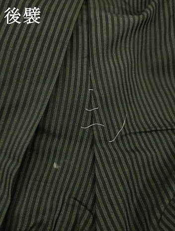 地域限定無料配送 平和屋着物 男性 馬乗り袴 縞 正絹 AABA9773ck