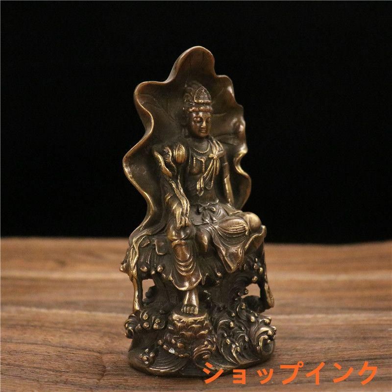 仏教美術 仏像 自在観音 小仏像 銅製 銅器gzp0829 仏像B 自在