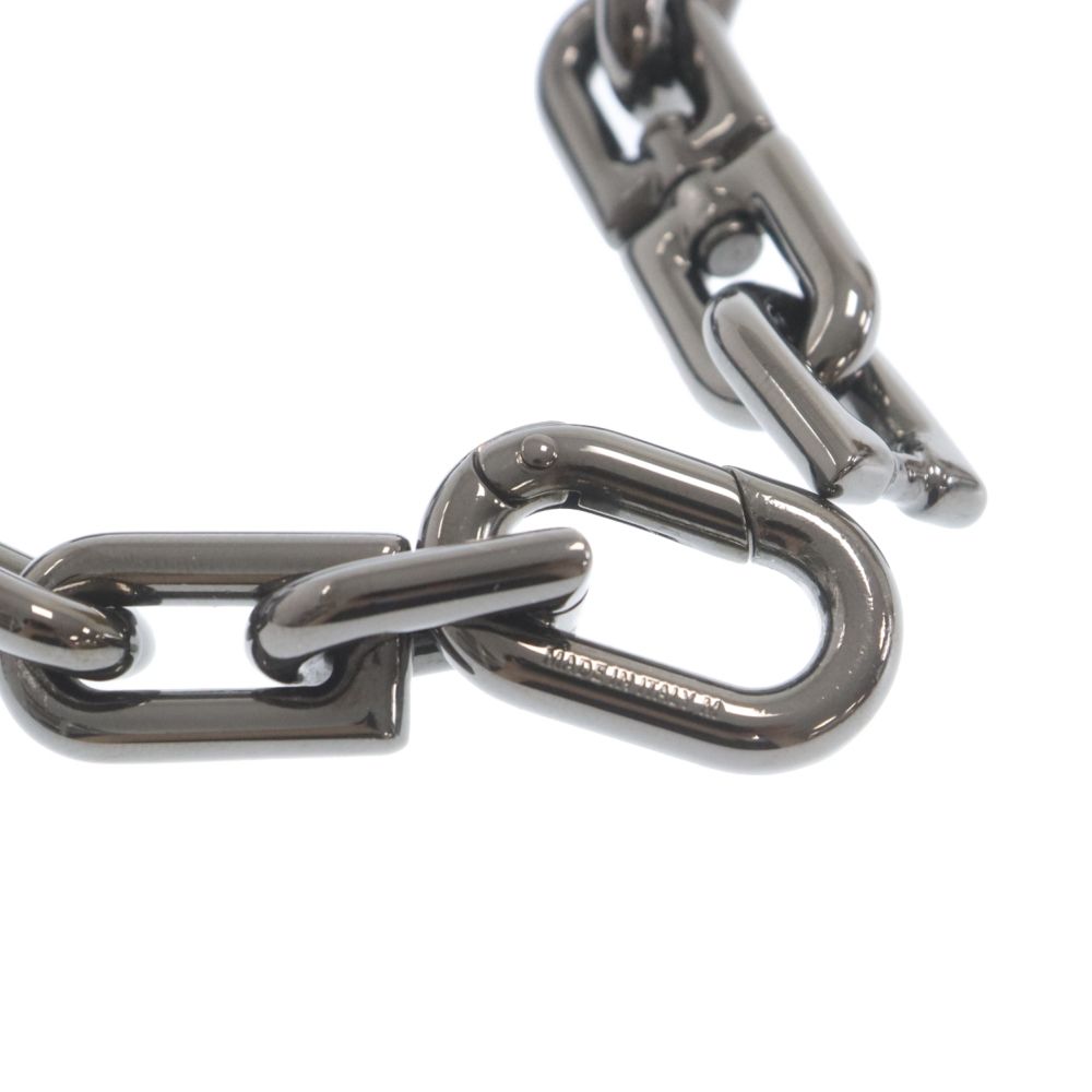 BALENCIAGA バレンシアガ　シルバー チェーンブレスレット　新品同様 BALENCIAGA (バレンシアガ) Silver Thin B Chain bracelet