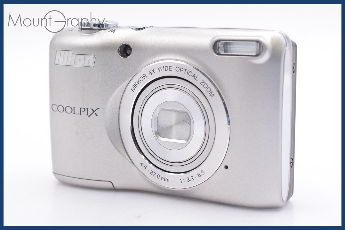 動作品 単三電池使用 ニコン Nikon COOLPIX E3200 クールピクス 赤