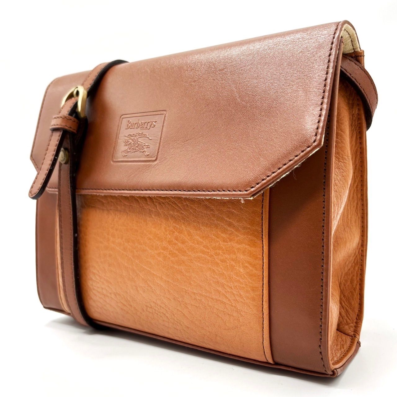 ✨良品✨ BURBERRY バーバリー ショルダーバッグ ブラウン 茶色