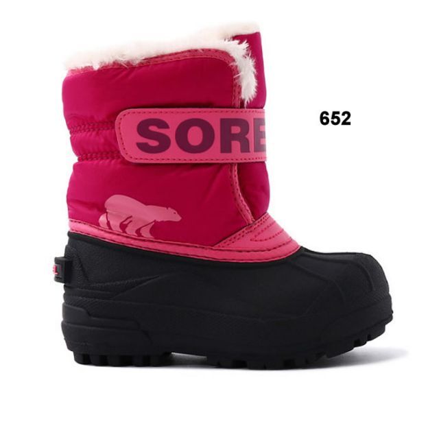 キッズ ソレル スノーブーツ | キッズスノー PRINT防水 種類8:591/Y12(17cm) ソレル キッズ スノーブーツ sorel スノーコマンダー Snow Commander (NC1960) ジュニア ユース ブーツ 防寒靴 寒冷地 防寒ブーツ 子供用 靴 (