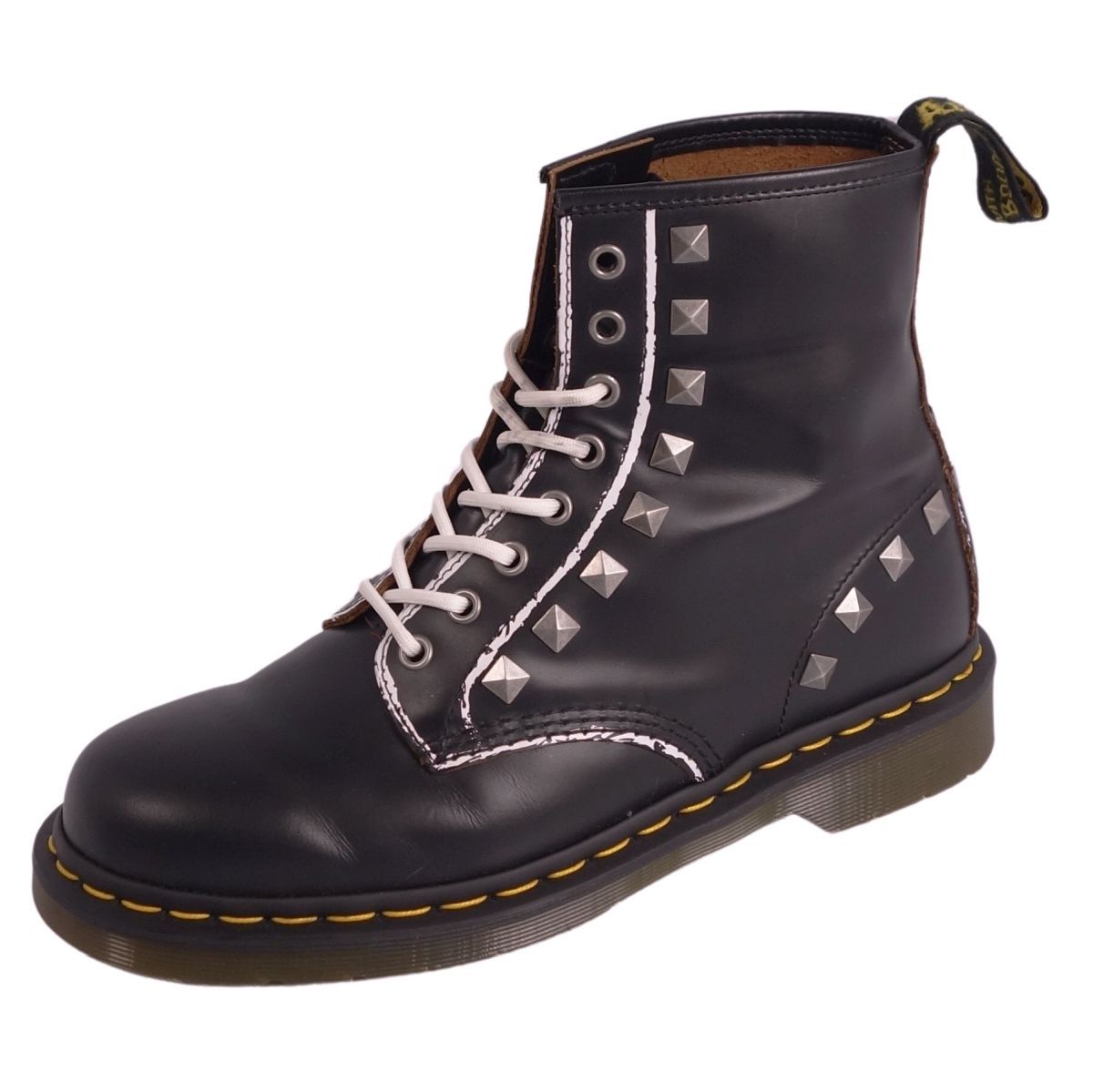 美品 ドクターマーチン Dr.Martens ブーツ 1460 STUD 8ホー - メルカリ