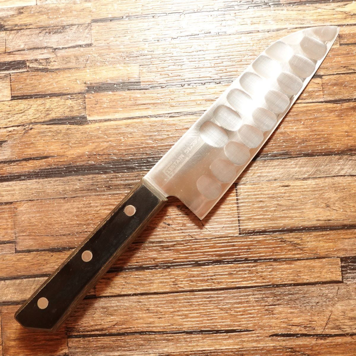 グレステン 三徳包丁 研ぎ済 万能包丁 ディンプル Glestain
