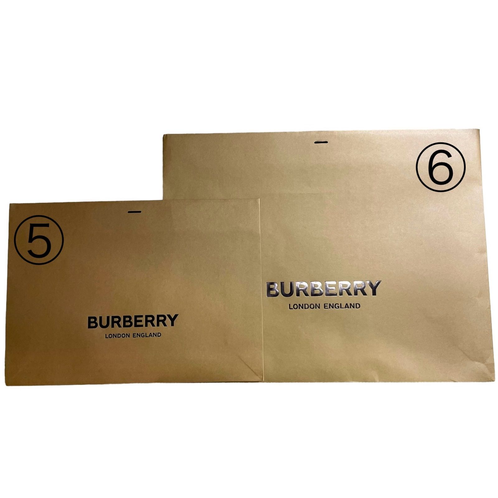 Burberry ショッパー 箱 まとめ売り ステッカー付 di0001 - メルカリ