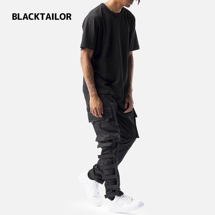 BLACKTAILOR ブラックテイラー X3 CARGO BLACK メンズ カーゴパンツ ジョガーパンツ メンズファッション パンツ おしゃれ  ストリート 伸縮性 - メルカリ