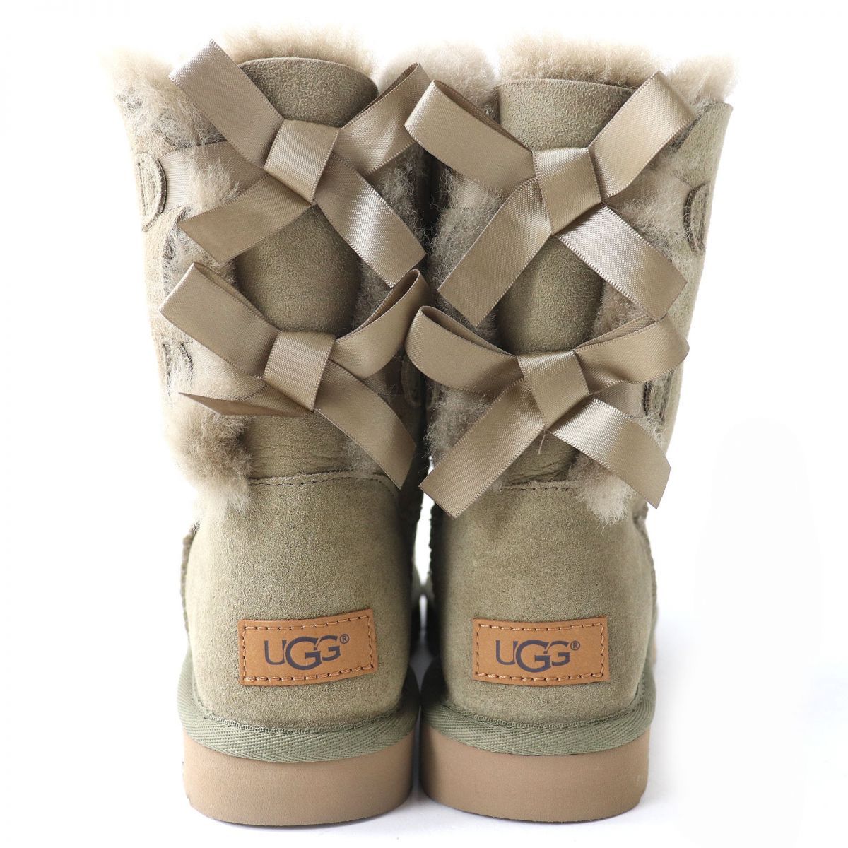 美品△UGG australia アグ 1016225 BAILEY BOW 2 ベイリー ボウ 2