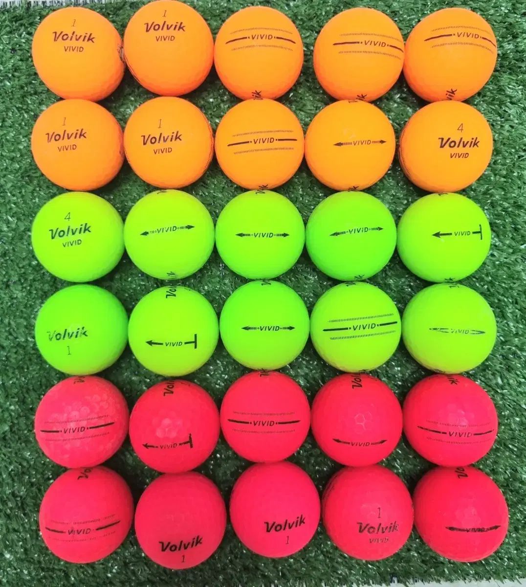 Volvik ボルビック VIVID マット 3 平和 A | レベル 30 犬 ゴルフボール ロストボール