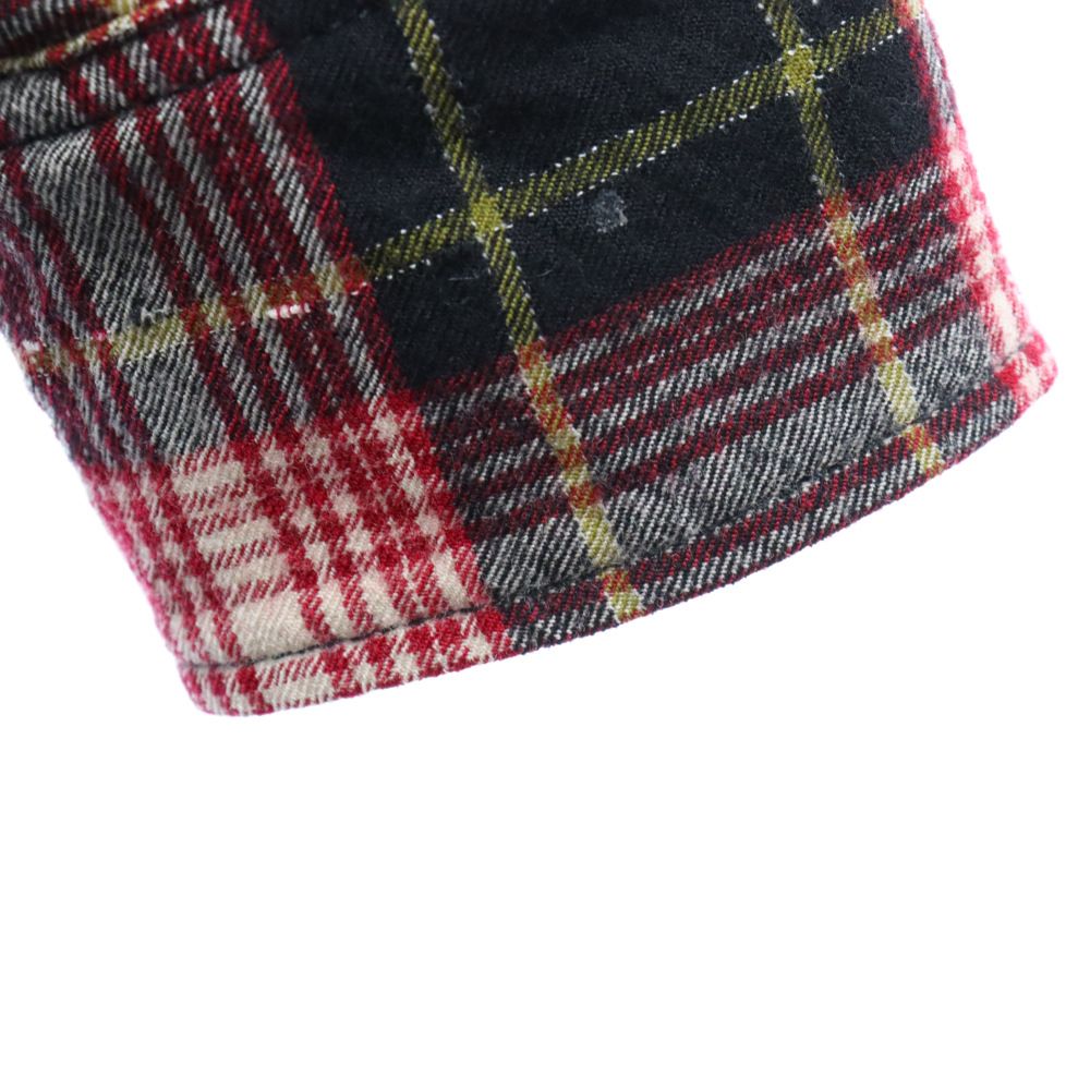 SAINT LAURENT PARIS (サンローランパリ) 19AW 裏ボアチェックシャツ