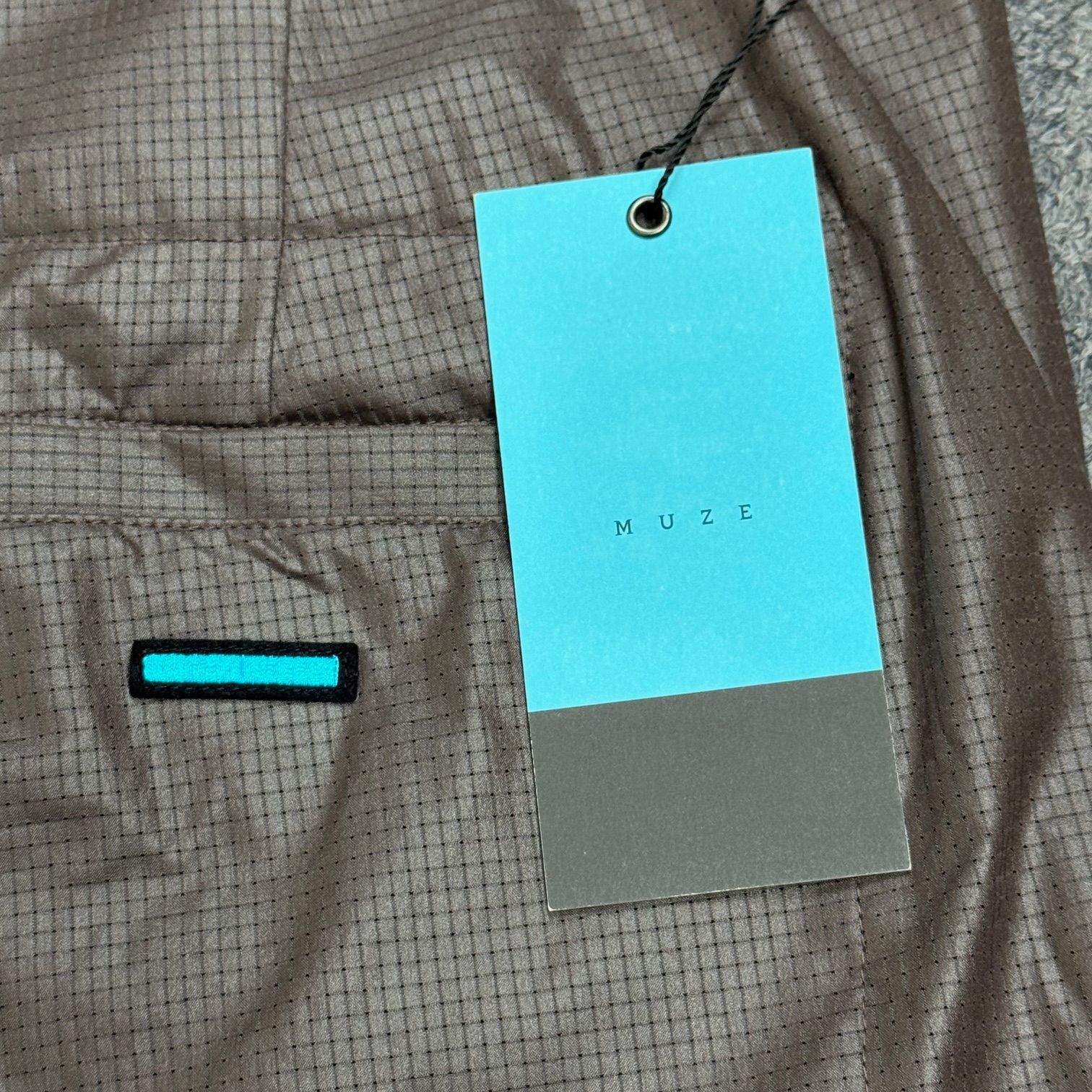 参考上代46200円 未使用品 MUZE 24SS PIPING WIDE PANTS パイピング 
