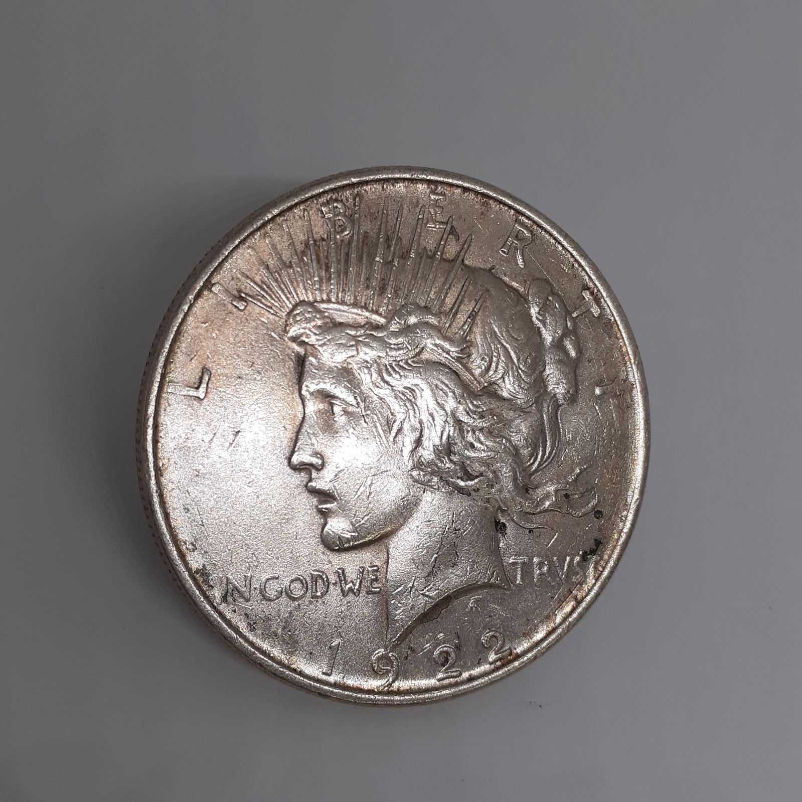 0804N04】 1922 Silver Morgan Dollar $1 モルガンダラー 銀貨