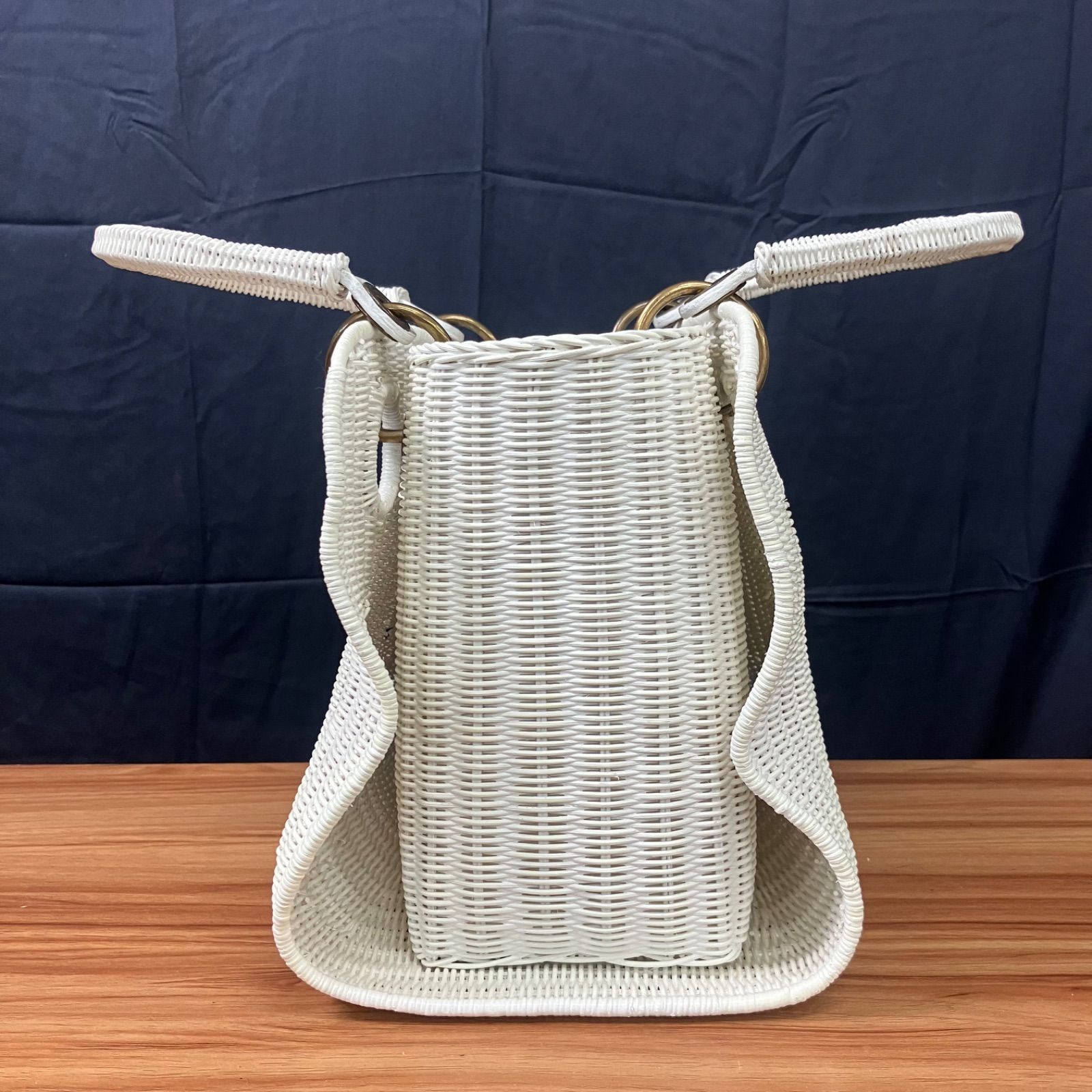 【beautiful people】カゴバック　値下げ交渉不可 値下げ交渉可能】beautiful people ビューティフルピープル