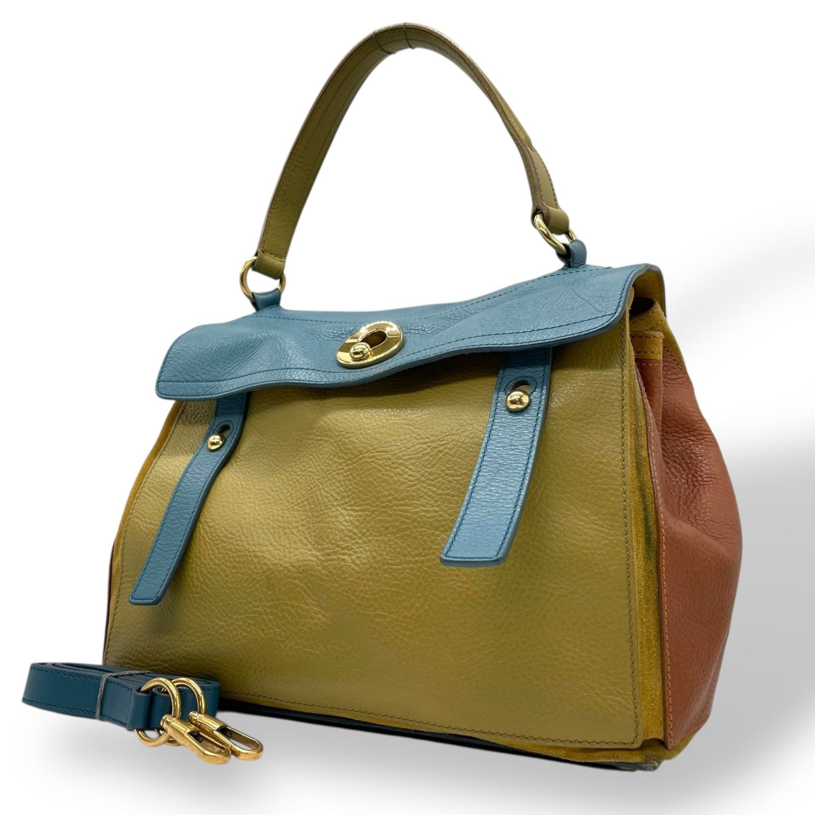 YSL Yves Saint Laurent ワンハンドル ハンドバッグ ヴィンテージ