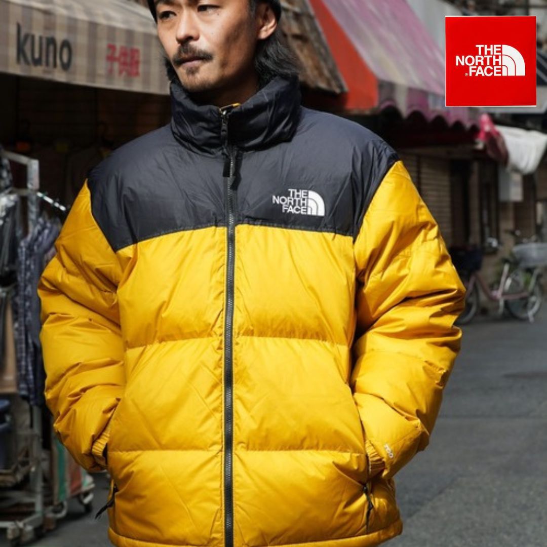 ノースフェイス ライト ダウンジャケット メンズ XL　イエロー THE NORTH FACE 新品 ザ・ノースフェイス BALTRO LIGHT JACKET