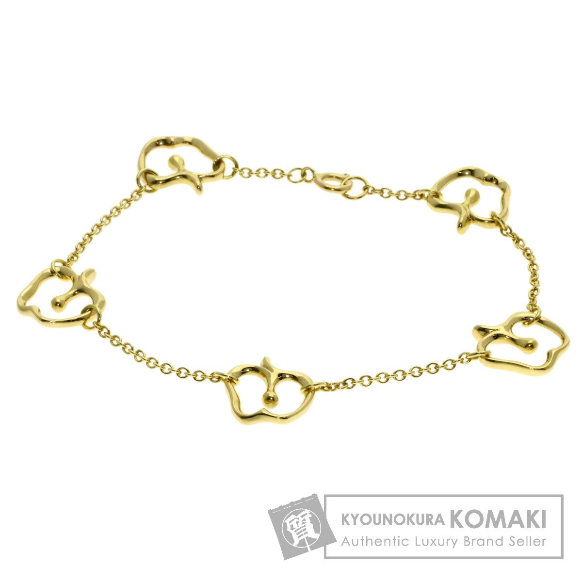TIFFANY-Co. ティファニー アップル ブレスレット K18YG レディース